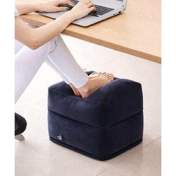 旅行 2C52-MT エアーフットレスト クッション コンパクト収納