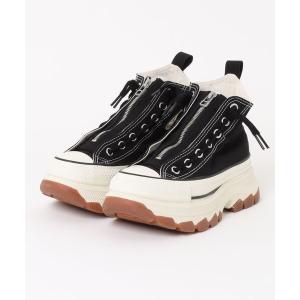 コンバース オールスター スニーカー CONVERSE コンバース AS TREKWAVE CENTERZIP HI オールスター トレックウエーブ センタージップ HI 31317001 BLACK