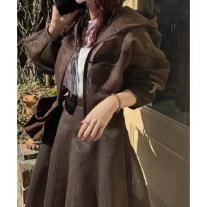 sheer cardboard fabric hoodie tops レディース