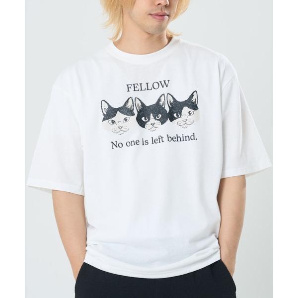 tシャツ フェイスアニマル柄TEE(M1) メンズ レディース