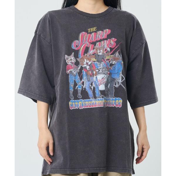 tシャツ スノーウォッシュバンドアニマルプリントTEE(M1) メンズ レディース