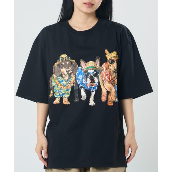 アロハシャツ tシャツ アロハアニマル柄TEE(M1) メンズ レディース