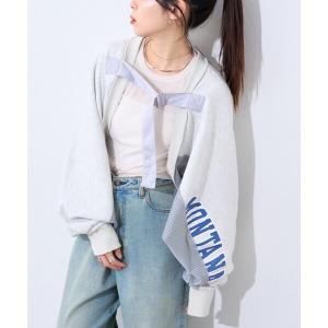 tシャツ 「etsinta」リメイクスウェット2wayボレロ レディース メンズ