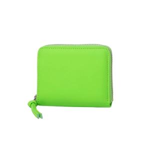 財布 perche ペルケ 蛍光レザーストラップ付カードウォレット レディース メンズ