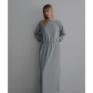 ワンピース BACK CUT SWEAT DRESS