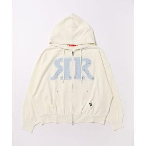 パーカー スタッズロゴWZIPパーカー キッズ 子供服 女の子