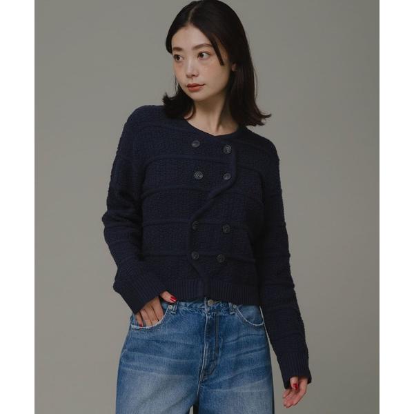 「URBAN RESEARCH Sonny Label」 ニットカーディガン FREE ネイビー レ...