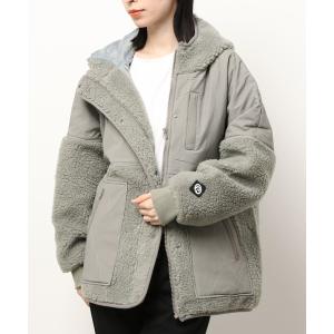 「PIPING HOT FUTURE」 マウンテンパーカー S グレー レディース