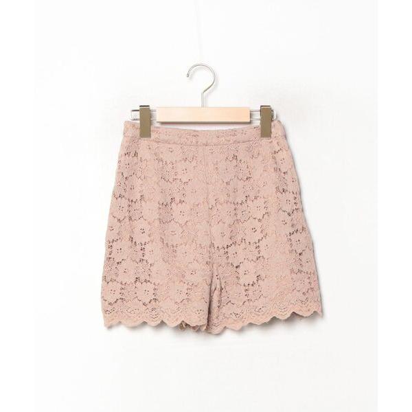 「LILY BROWN」 ショートパンツ FREE ベージュ レディース