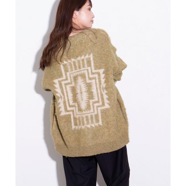 「PENDLETON」 カーディガン M グリーン メンズ