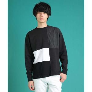 「MK MICHEL KLEIN HOMME 」 長袖Tシャツ 46 ブラック メンズ