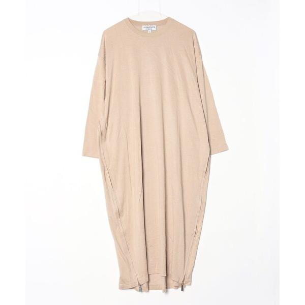 「AMERICANA」 長袖ワンピース - ベージュ レディース