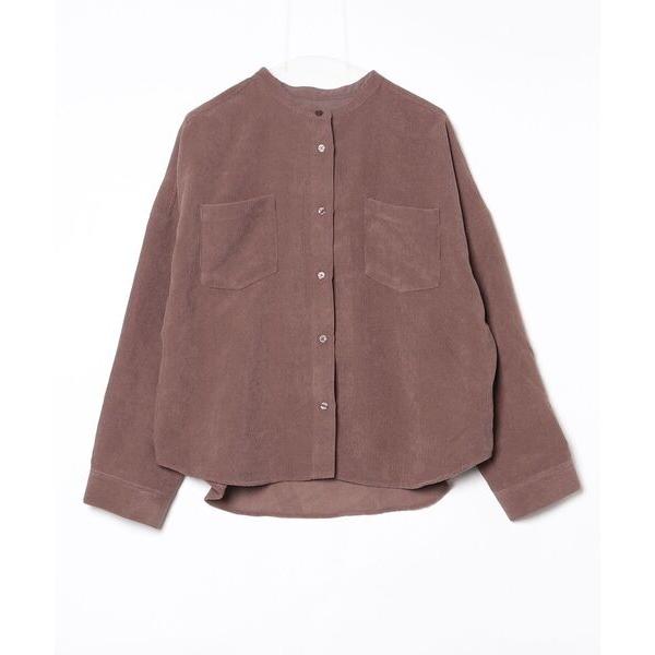 「ITEMS URBANRESEARCH」 長袖ブラウス FREE モカ レディース