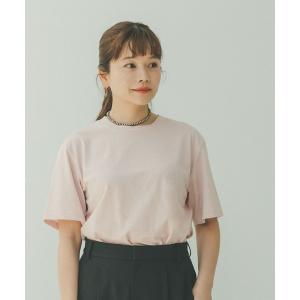 「GLOBAL WORK」 半袖Tシャツ SMALL ピンク レディース
