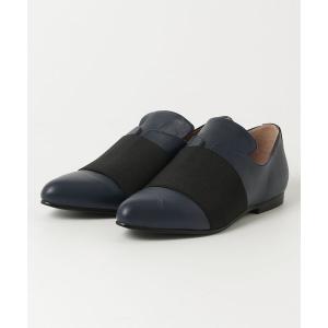 「JIL SANDER NAVY」 シューズ 35.5 ネイビー レディース