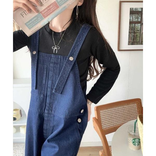 「Java」 オーバーオール SMALL ワンウォッシュ レディース