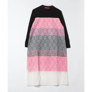 「mintdesigns」 長袖ワンピース 2 ブラック レディース