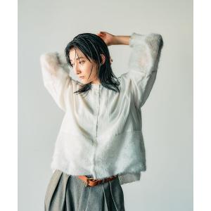 「niko and...」 長袖ブラウス LARGE ホワイト レディース
