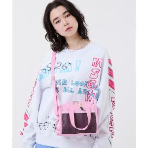 レスポートサック ショルダーバッグ バッグ MSGM METRO XBODY メトロピンクジャカード レディース