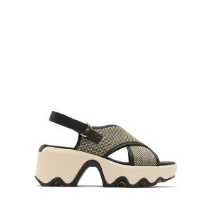 サンダル 厚底 軽量 サンダル SOREL／キネティック オーラ スリングバック テキスタイル／ソレル レディース