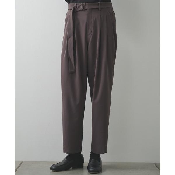 スラックス 「ATTACHMENT/アタッチメント」別注 BELTED WIDE TAPERDTRO...
