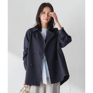 トレンチコート コート 「ラク軽トレンチ」ラグランスリーブジャケット レディース