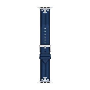 美品 TORYBURCH 腕時計 ブルーレザーストラップ TORYBURCH時計 TORY BURCH（トリーバーチ） 腕時計 アップルウォッチバンド