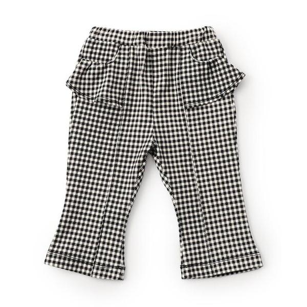 パンツ 「接触冷感」ウエストフリルスタイルアップパンツ キッズ 子供服 女の子