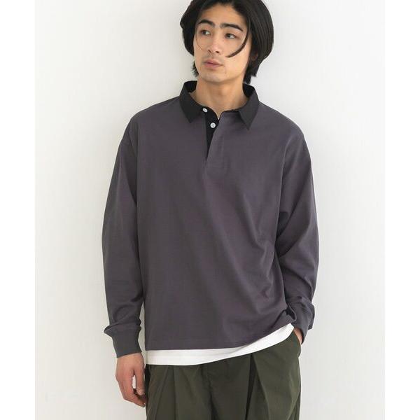 tシャツ ヘビーウェイト配色ラガーシャツ メンズ