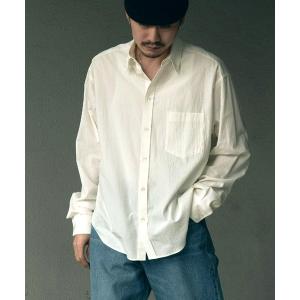 シャツ NAMELESSNESS / ネームレスネス COTTON LONG SLEEVE SHIRT メンズ