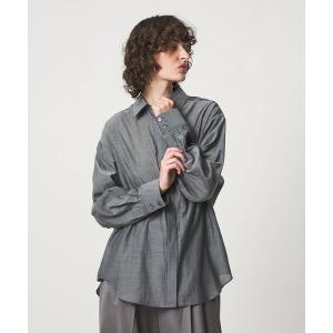 6 スラックス パンツ 「6(ROKU)」タック パンツ ネイビー レディース