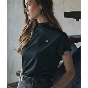 tシャツ 半袖 「St ANDREWS」ポリエステルベア天竺ハイネック レディース