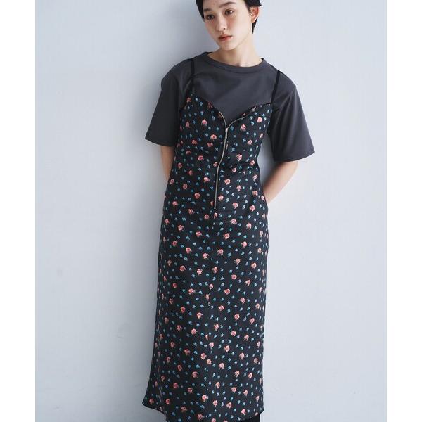 ワンピース flower cami dress