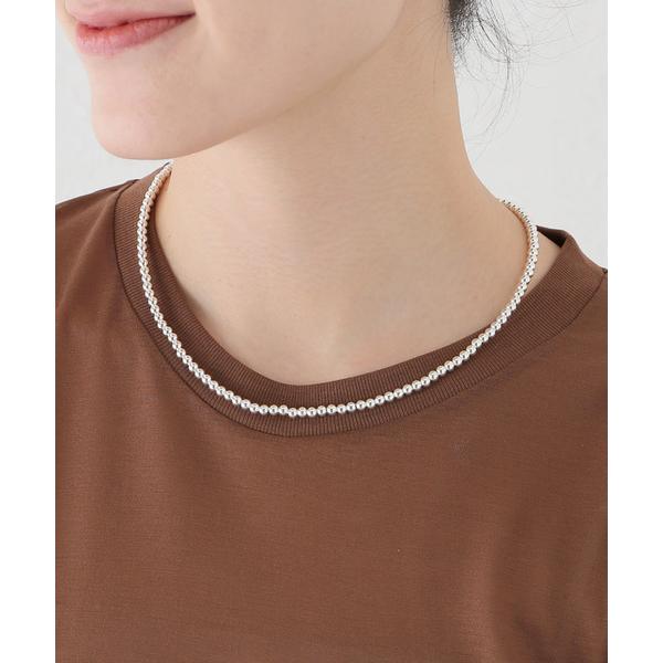 ネックレス 「追加」ERICKA NICOLAS BEGAY ナバホパールNC 4mm/45cm レ...