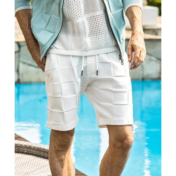 パンツ 1PIU1UGUALE3 RELAX(ウノピゥウノウグァーレトレ リラックス)ブロックニット...