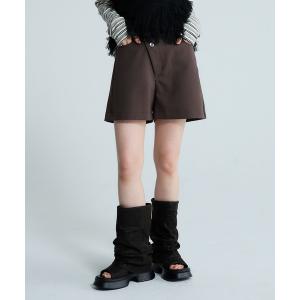 パンツ オーバーラップショートパンツ/665363 レディース｜ZOZOTOWN Yahoo!店