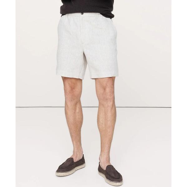 パンツ 7インチ リネン プルオン ショートパンツ メンズ