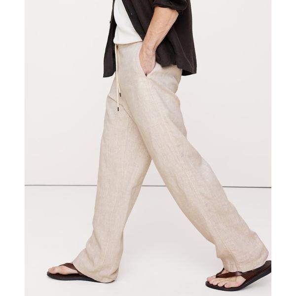 パンツ リラックス リネン プルオン ビーチパンツ メンズ