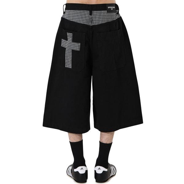 パンツ 「OY/オーワイ」CHECK MIX WIDE SHORTS /チェックミックスワイドショー...