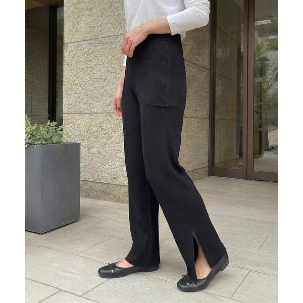 パンツ 「LUXE」セット対応ポケットニットパンツ レディース
