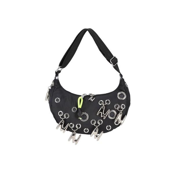 MSGM MSGM Grommet Crescent ハンドバッグ