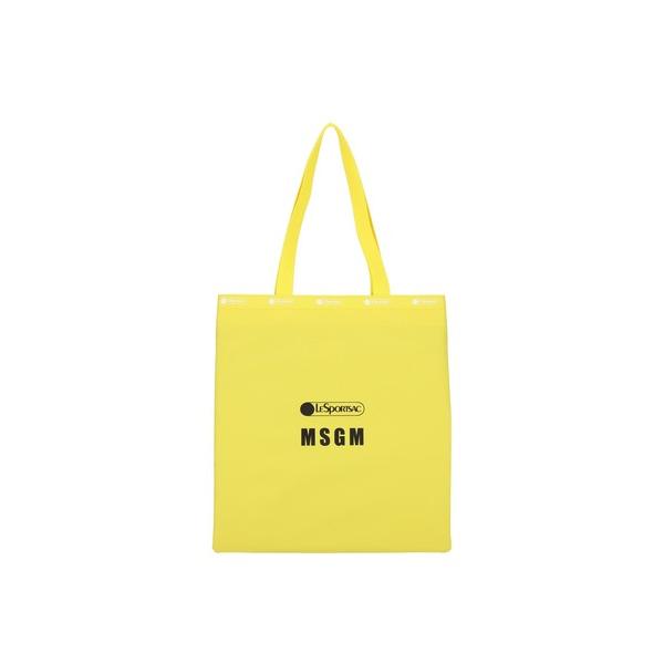 トートバッグ 「MSGM×LeSportsac」Large Emerald Tote Yellow ...