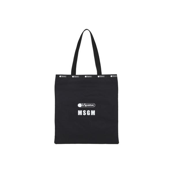 トートバッグ 「MSGM×LeSportsac」Large Emerald Tote Black レ...