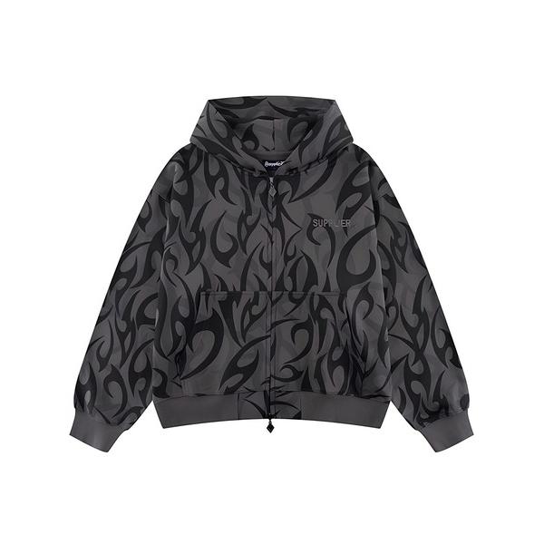 パーカー SUPPLIER / サプライヤー Tribal Camo Zip Hoodie メンズ ...