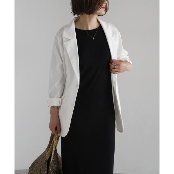 ジャケット テーラードジャケット ツイルシングルジャケット レディース