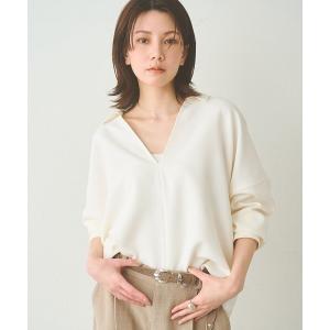 ブラウス シャツ スキッパージョーゼットブラウス レディース