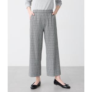 パンツ 「すご楽シリーズ」ストレッチワイドパンツ レディース