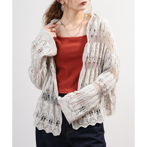 カーディガン カーディガン レディース