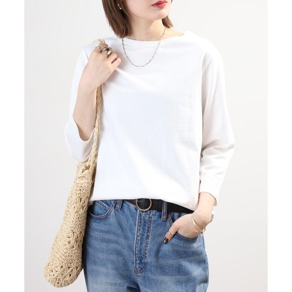 tシャツ 七分袖カットソー レディース