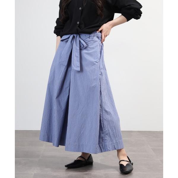 パンツ スカート風ワイドパンツ レディース